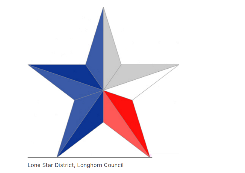 Former Silver Star / Lone Star District in the Longhorn Council