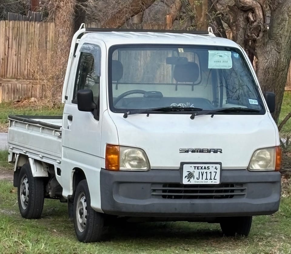 Importing our Subaru Sambar Kei Truck from Japan